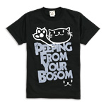Tシャツ PEEPING CAT